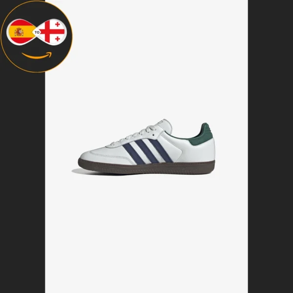 adidas Originals SAMBA OG UNISEX blkwhi cgreen activegrn