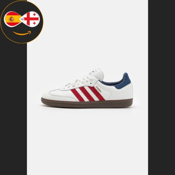 adidas Originals SAMBA OG UNISEX core white/team victory red/night indigo