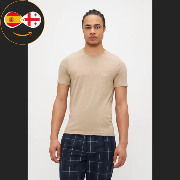 BOSS CLASSIC 3 PACK white/beige/black