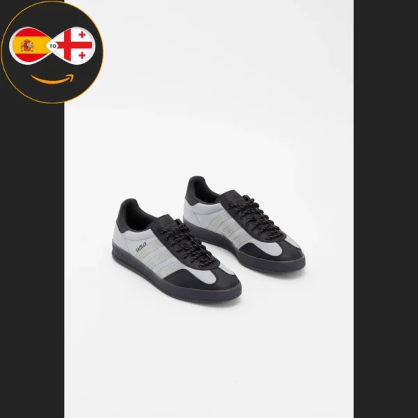 adidas Originals GAZELLE INDOOR UNISEX grey two/core black/silver metallic